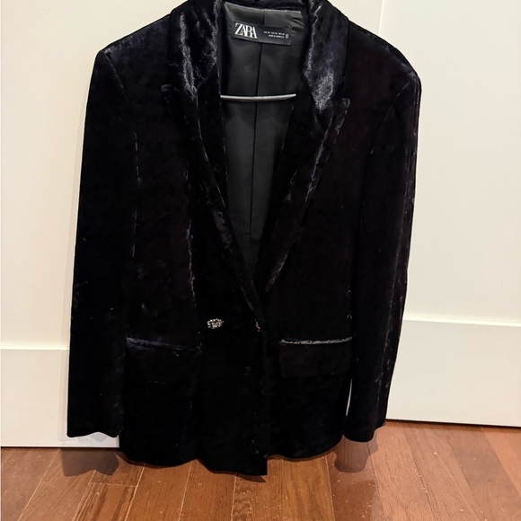 Zara Other - Zara Midnight Velvet Jacket and pants